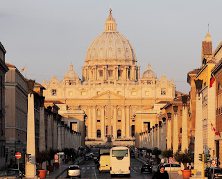 The Via della Conciliazione was built on the orders of Mussolini