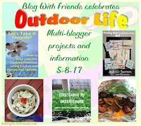 Blog With Friends, multi-blogger projects based on a theme. May 2017 theme is Outdoor Life | Featured on www.BakingInATornado.com | #recipe #diy