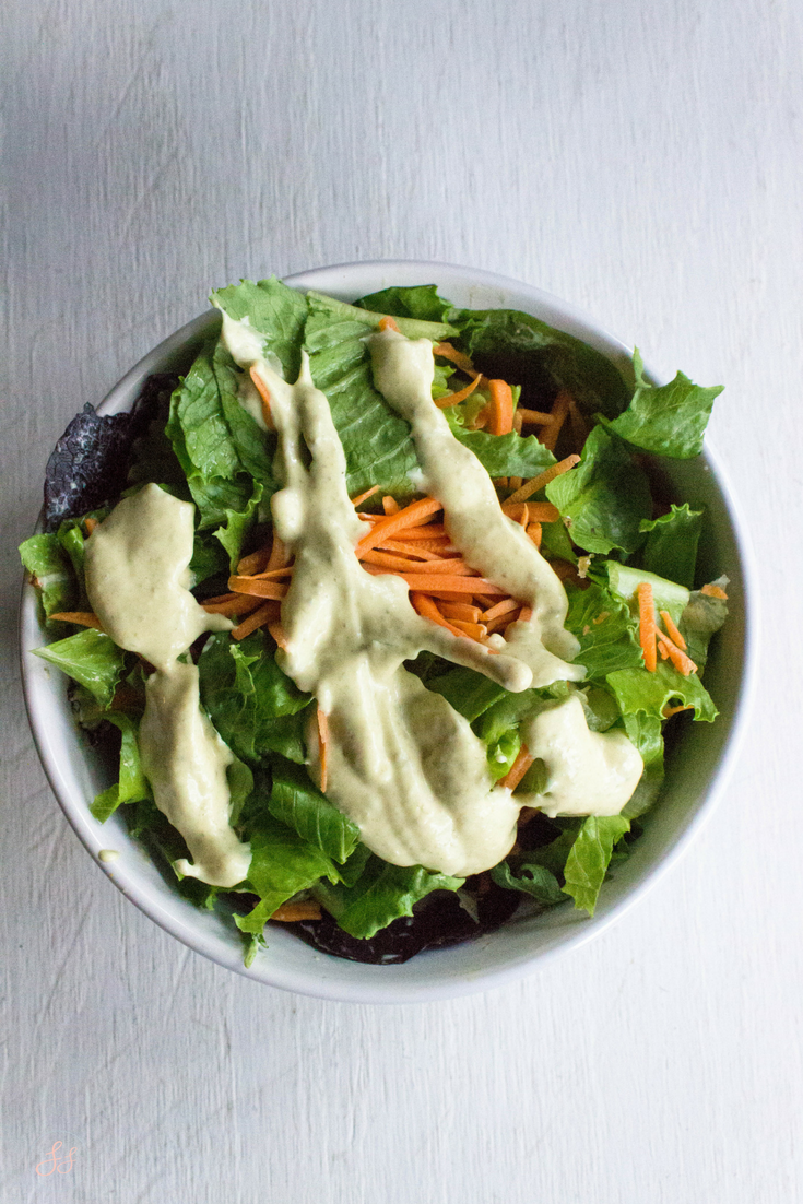 Easy Vegan Caesar Dressing Simply Samantha