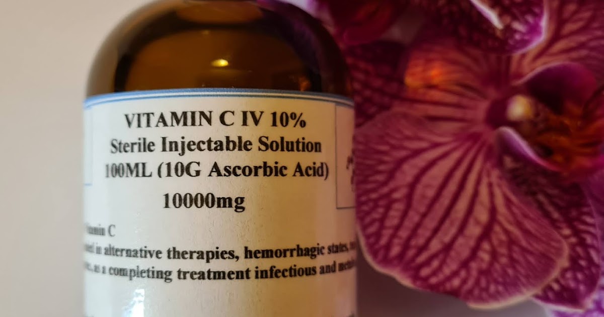 Vitamin C Intravenous IV Drip Therapy for Cancer PharmaLife Laboratories
