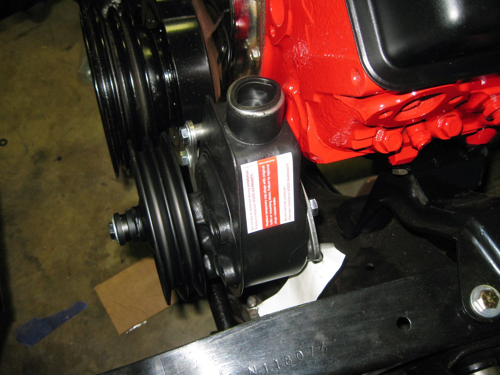 1972 Chevy Truck Power Steering Pump