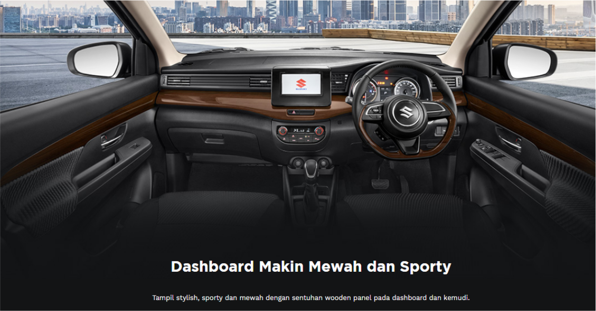 Interior Suzuki All New Ertiga Sporty Interior-ignis-sport