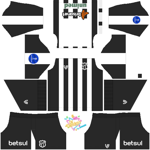 Kits Ceará SC 2021 para DLS 19