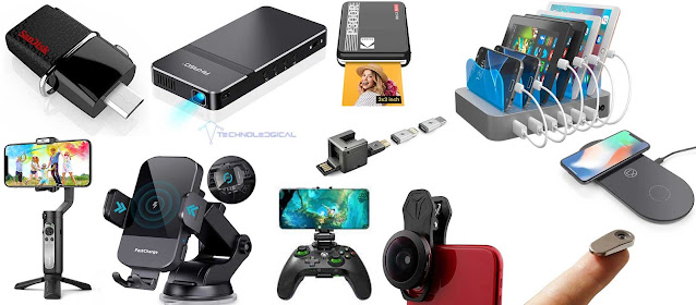 Best-smartphone-accessories-in-2021,mobile-camera-lens,car-phone-holders,wireless-charging-pad,wireless-phone-Charger,gadget-shop,cool-gadgets-to-buy