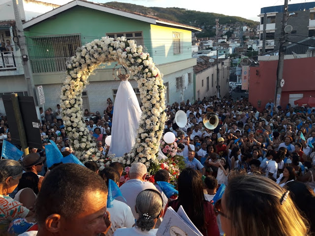 Polícia Militar garante a paz pública durante homenagem à padroeira de Jacobina