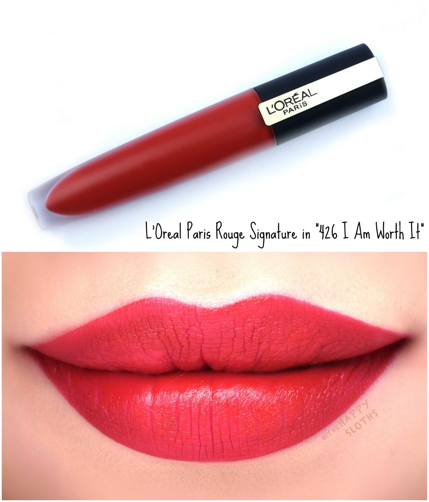 L'Oreal | Rouge Signature Matte Liquid Lipstick: Review and Swatches ...