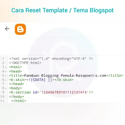 reset template blogspot-rasapoetra.com