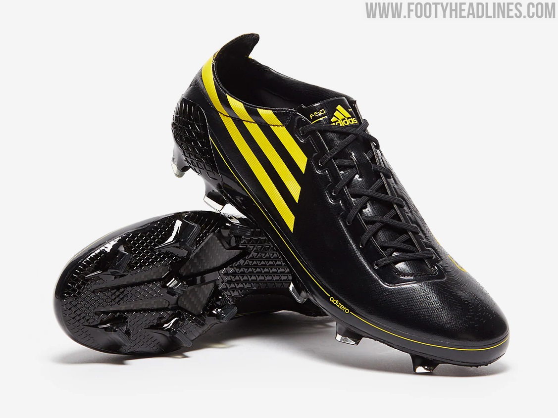 Black & Yellow F50 X Ghosted Adizero 2010-2020 Remake Boots Released - Footy Headlines