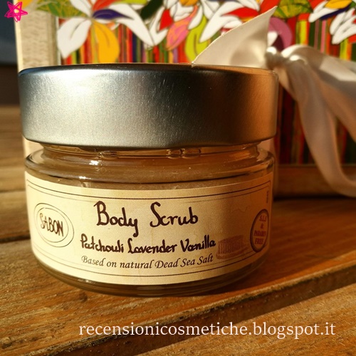 Sabon - Body Scrub Patchouli Lavender Vanilla