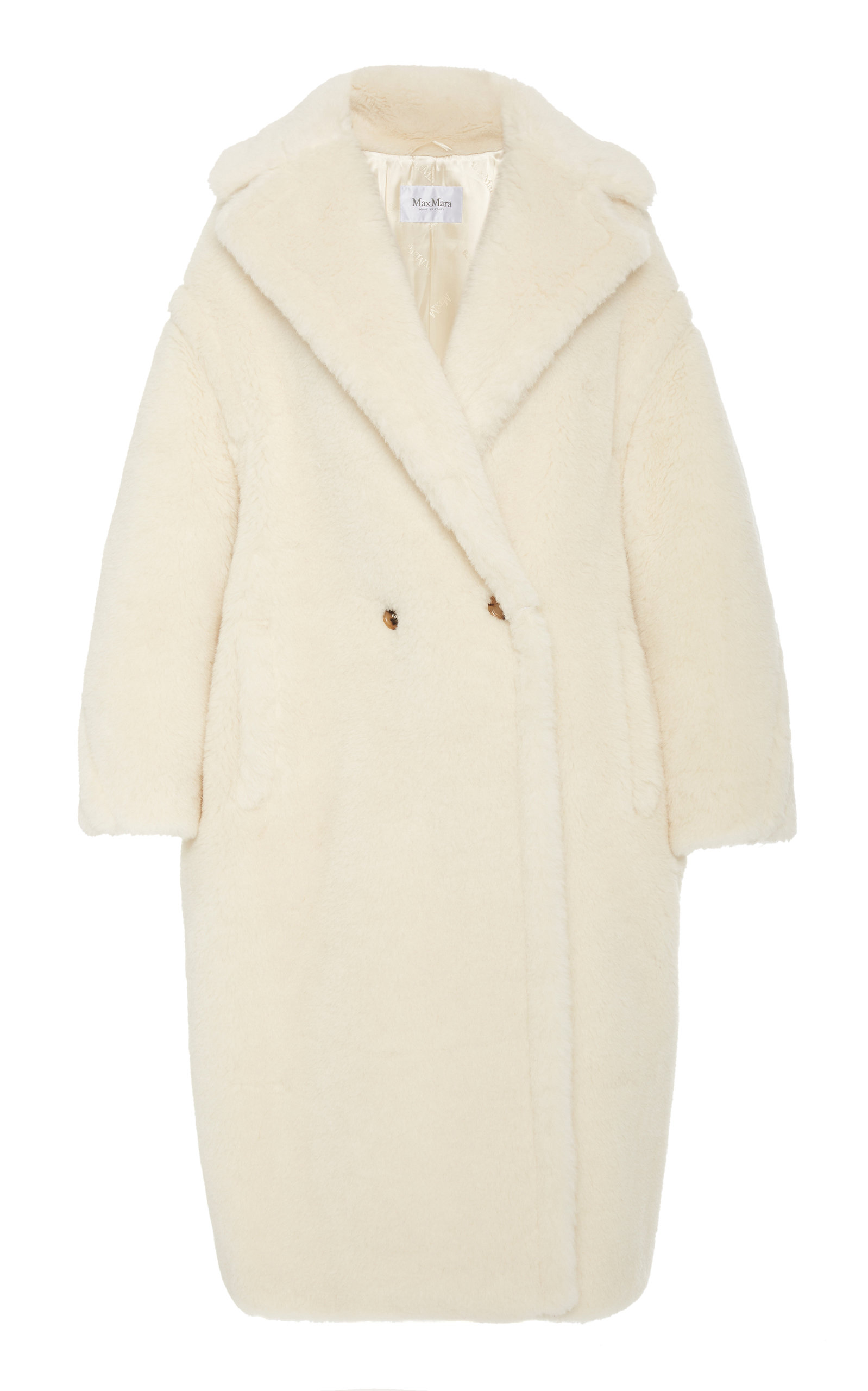 Style File | Mini Trend: Fluffy White Coats for Cosy Winter Days