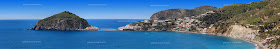 Panoramica, Colori mediterranei di Ischia, Come fare una panoramica, foto Ischia, Maronti, Paesaggi Ischitani, Panoramica Ischia, Sant' Angelo, 