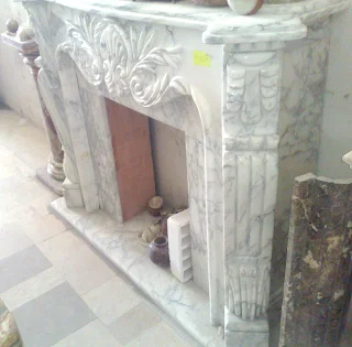 imported marble fireplace italian carrara egypt