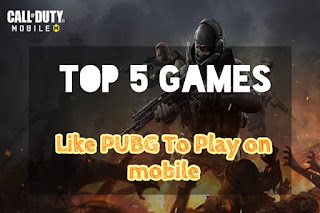 Top 5 games play on mobile devices