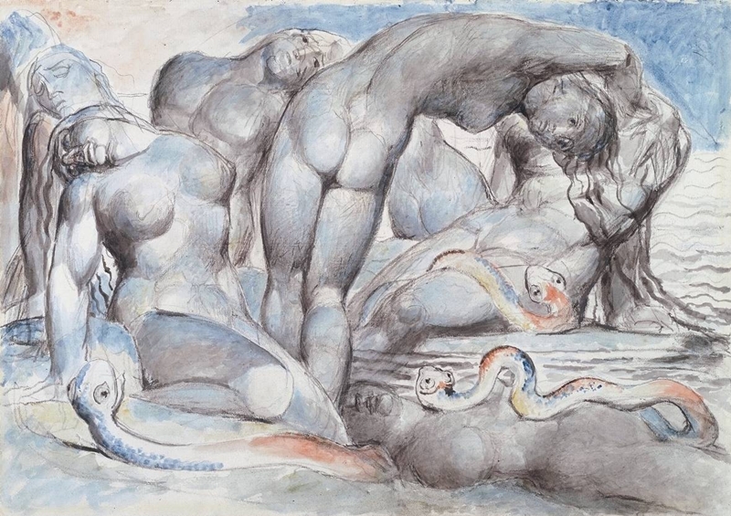 William Blake 1757-1827 |  Británica era poeta y pintor romántico