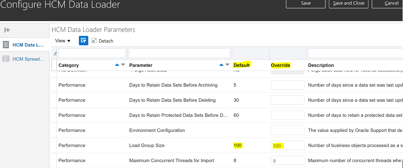 Oracle Apps Solutions HDL Error ORA01000 maximum open cursors exceeded