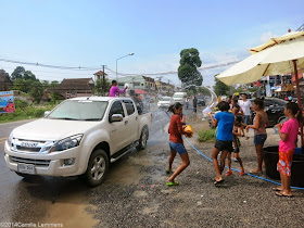 Songkran 2014, Khao Lak water fight