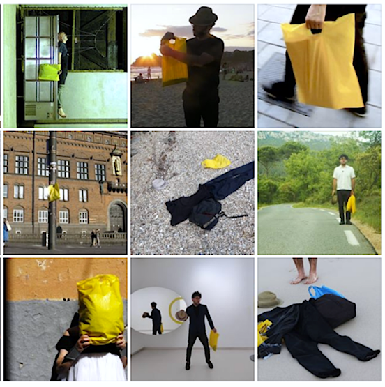 YELLOW BAG - UNSTABLE INSTALLATION SERIES - TRANSLATORIAL