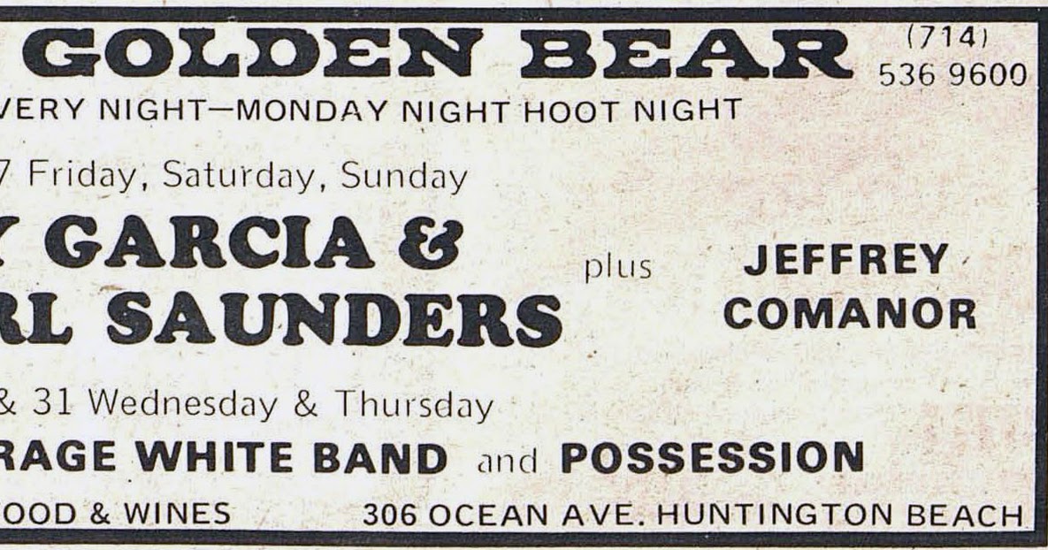 deadthinking 10/27/74 stay golden, Jerry