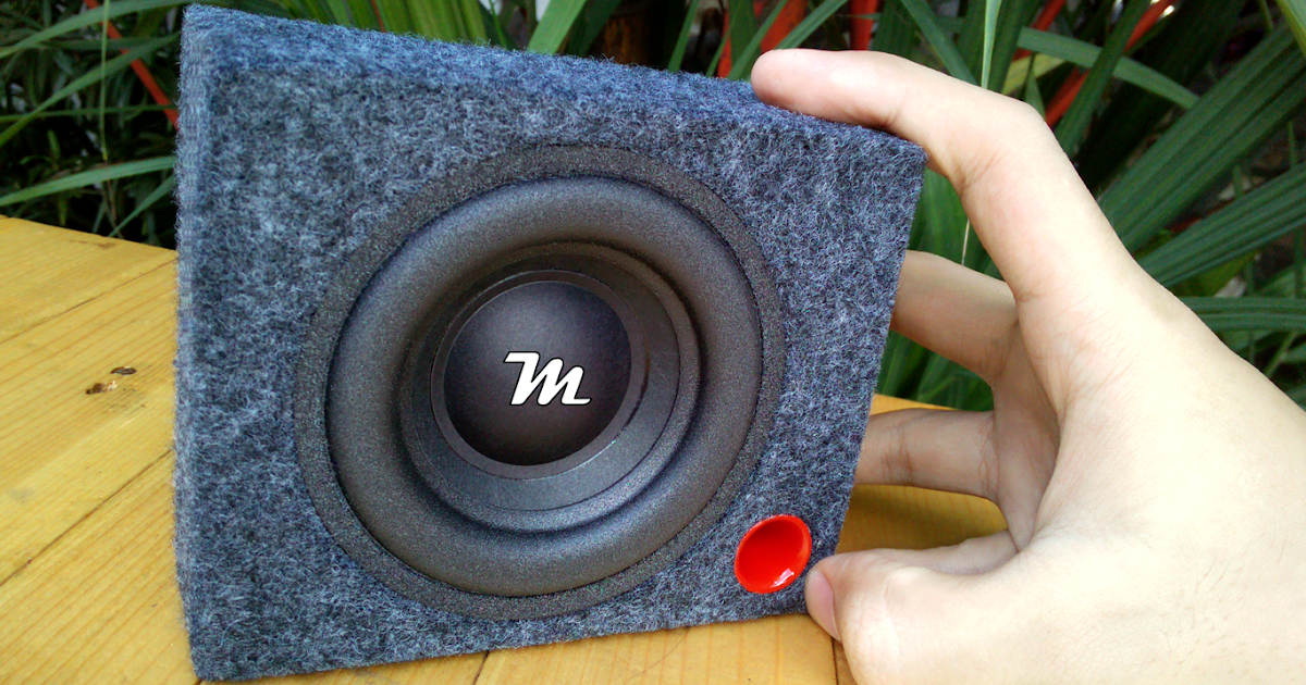 DIY Mini Subwoofer Car Mini Subwoofer Bass Test