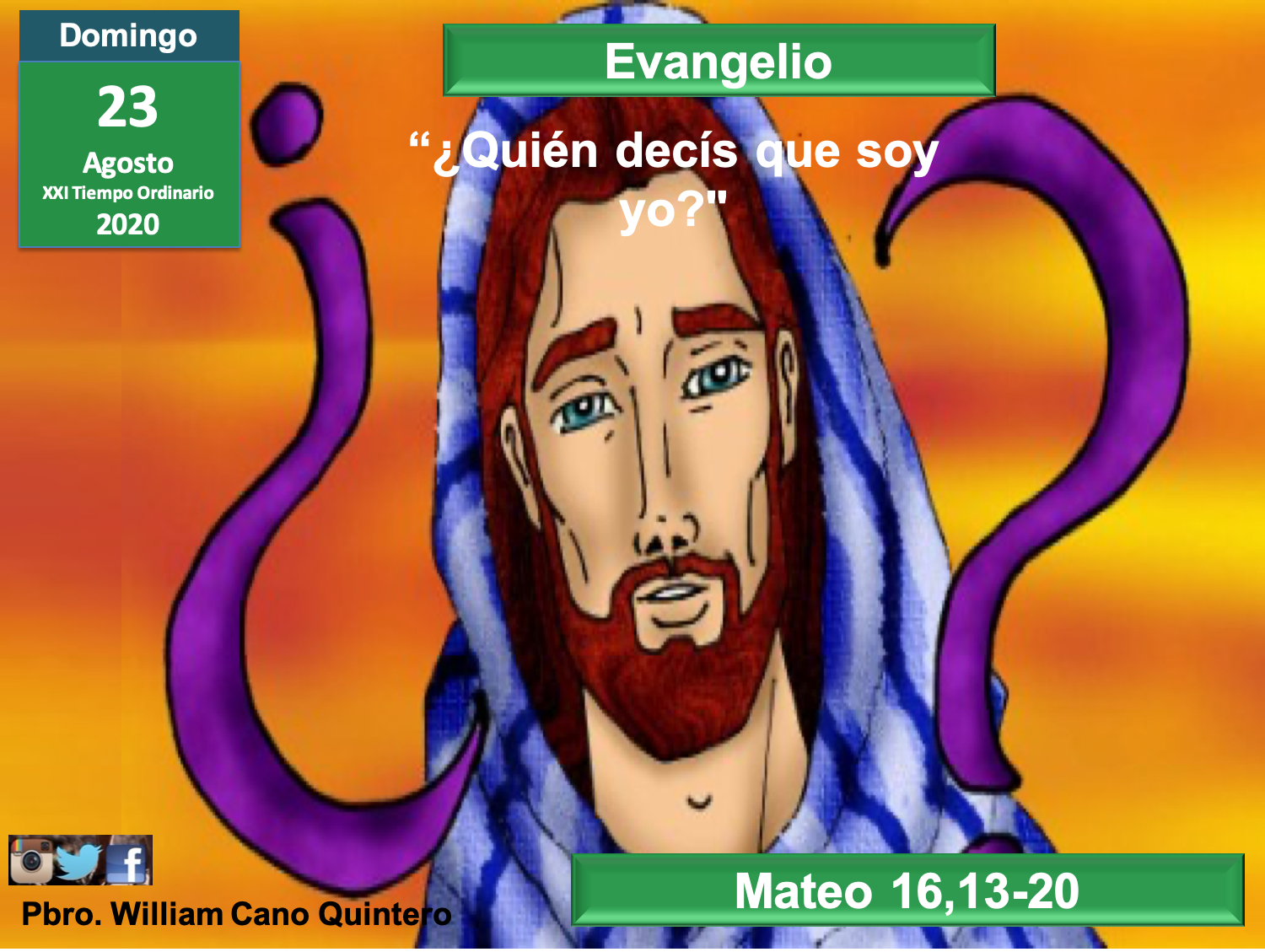 Evangelio Hoy Lecturas de la misa del 23 de agosto de 2020 y pequeña