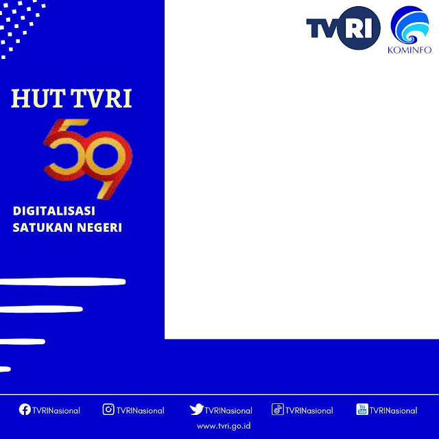 Twibbon HUT TVRI 24 Agustus 2021 Viral