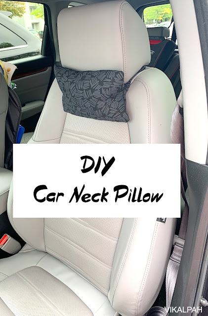 Vikalpah: DIY neck pillow for car