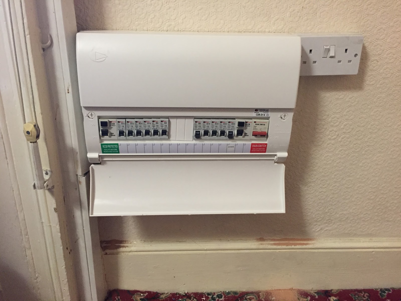 The New Consumer Unit Is Installed! - Kezzabeth | DIY & Renovation Blog