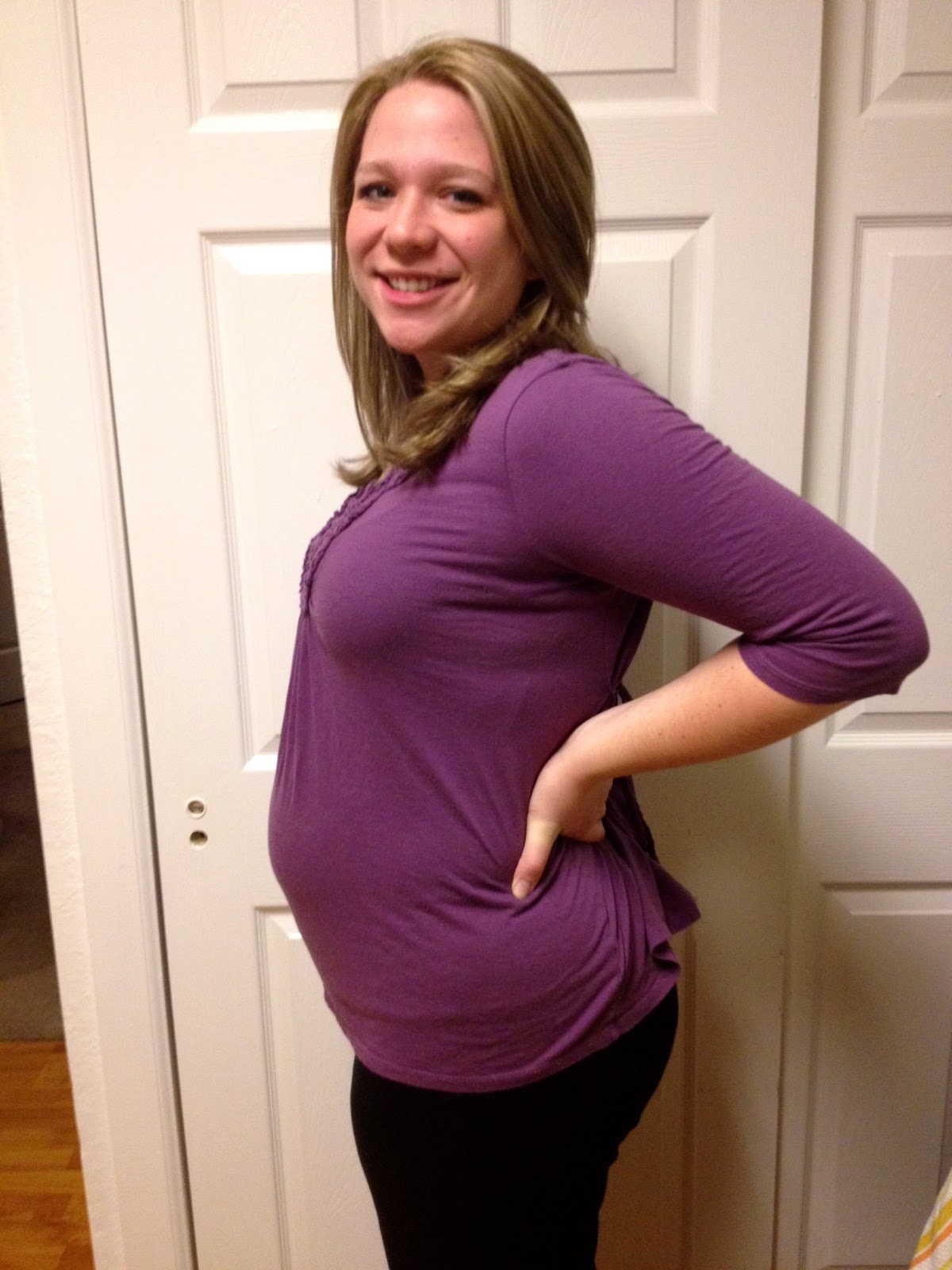 Jed and Heather Tracking the Baby Bump Week 19