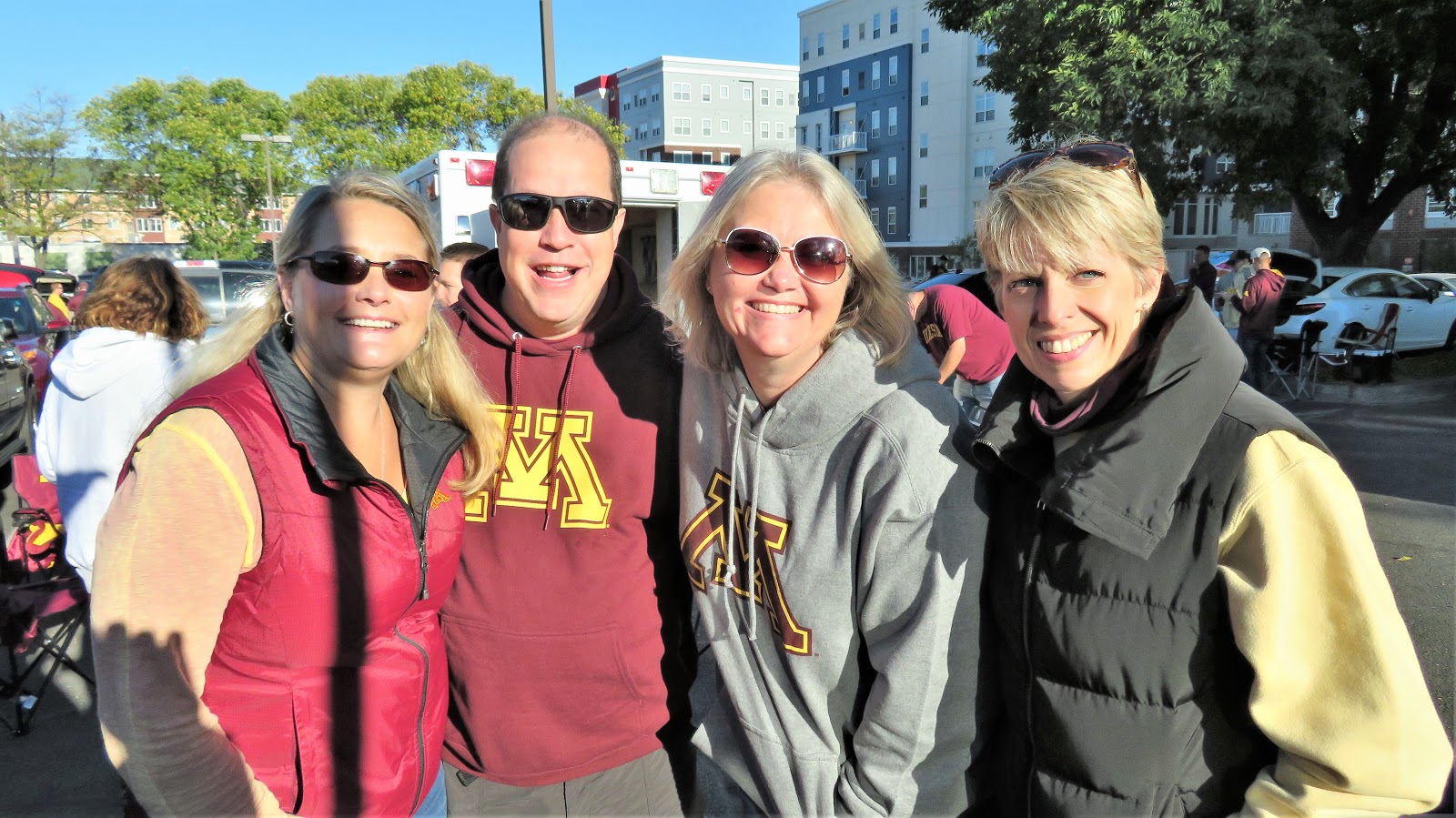 Todd Swank Tailgating Before Minnesota Golden Gophers Vs Maryland