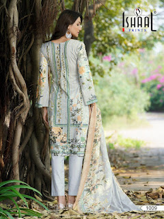 Ishaal print Gulmohar Combo Pakistani Suits wholesaler