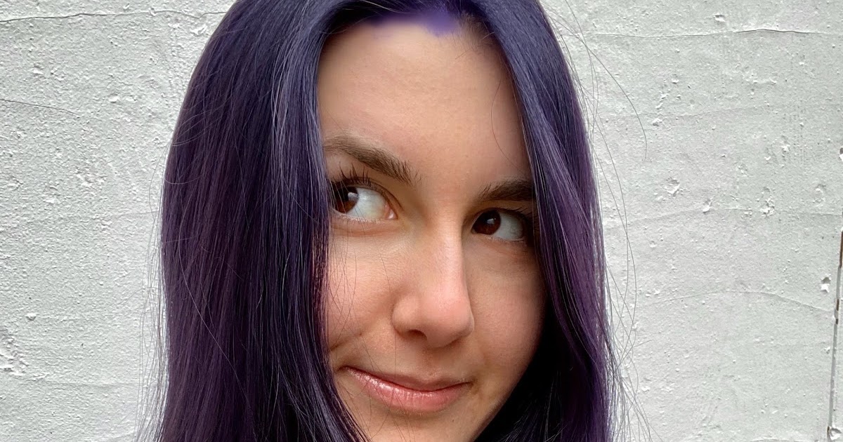 splat hair dye blue ombre review