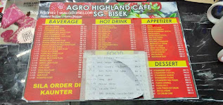 Sarapan Pagi Di Cameron Highlands | Agro Highland Cafe, Sg. Bisek