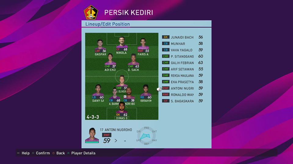 Option File Shopee Liga 1 For T99 Patch V3 1 Pes 2017 Patch Pes New Patch Pro Evolution Soccer