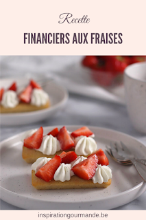 Recette des financiers aux fraises et chantilly tonka