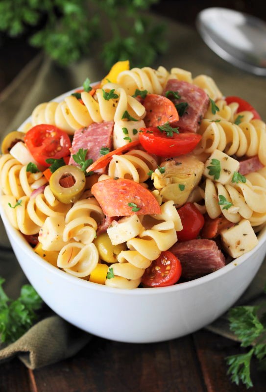 Antipasto Pasta Salad The Kitchen is My Playground
