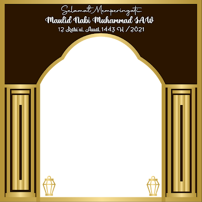 twibbon maulid nabi muhammad 2021 - kanalmu