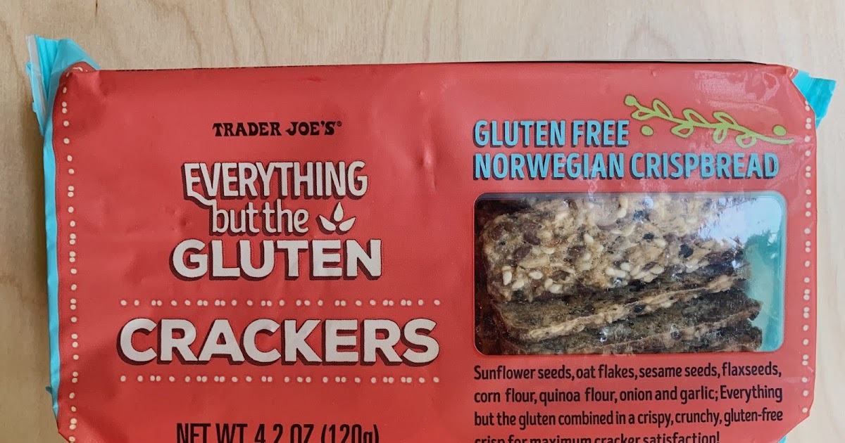 Trader Joe's Everything but the Gluten Crackers
