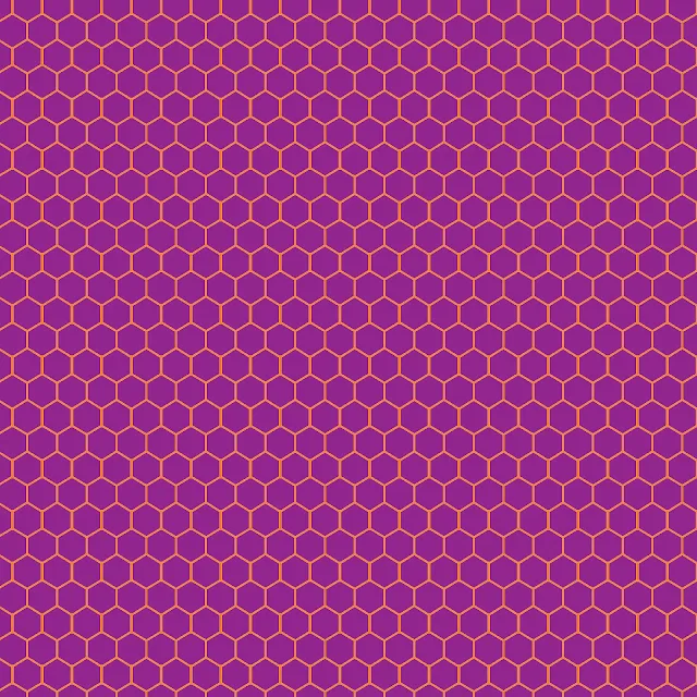 Hexagon Hues Punch Cards