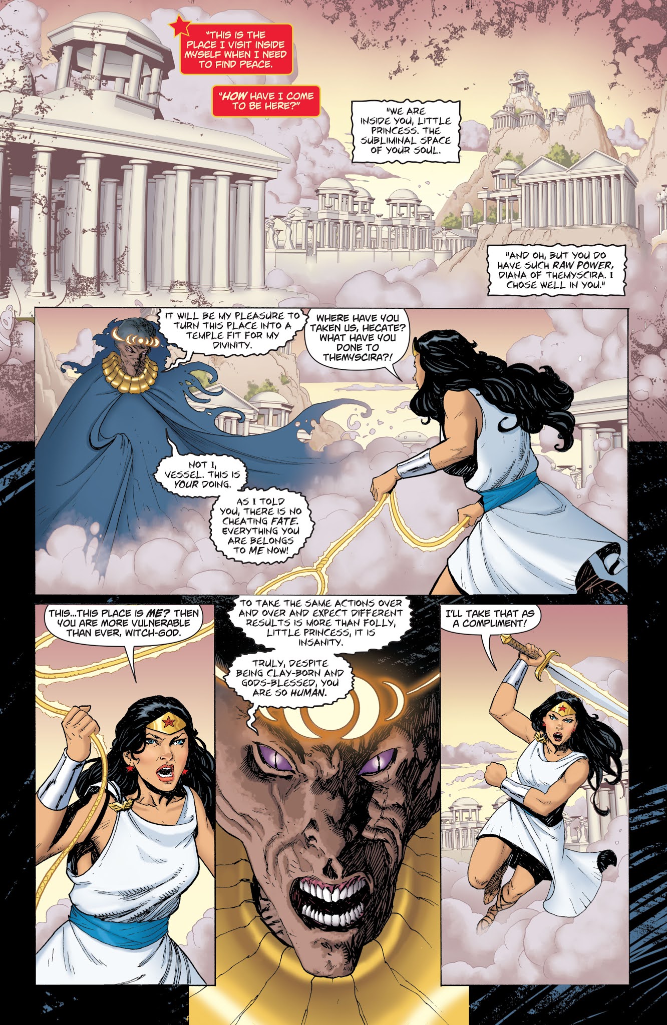 Weird Science DC Comics: Tales From The Dark Multiverse: Wonder Woman: War  Of The Gods #1 Review