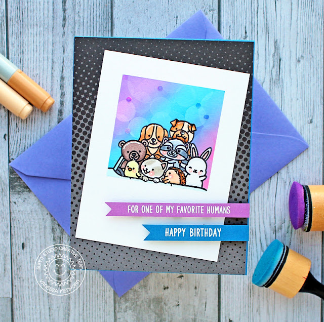 Sunny Studio Stamps: Cruising Critters Birthday Cards by Vanessa Menhorn