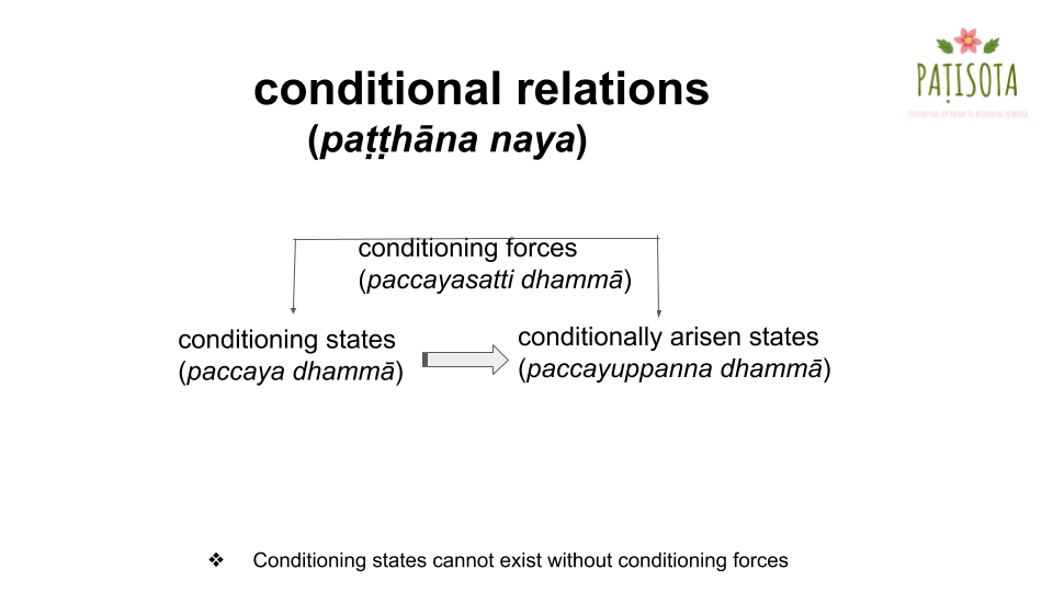 Presentation Slides The 24 Conditioning Forces (paccayasatti dhammā