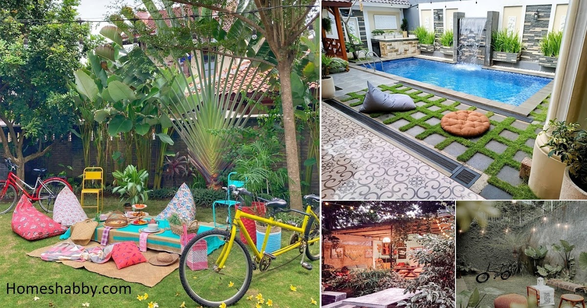 Terbaru, Inspirasi Desain Taman Rumah Minimalis Di Belakang Rumah