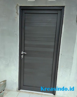 pintu aluminium panel untuk kamar