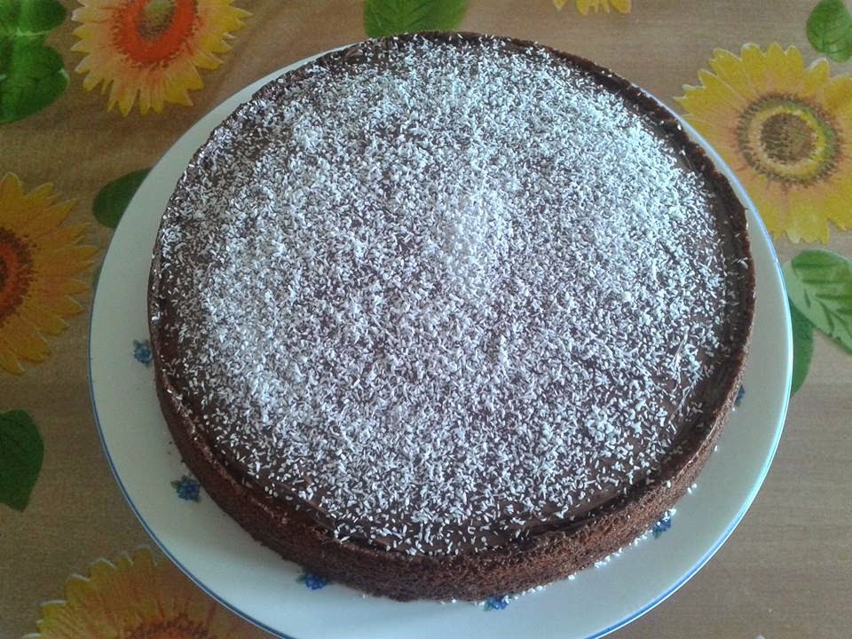 bimby, torta cocco e nutella