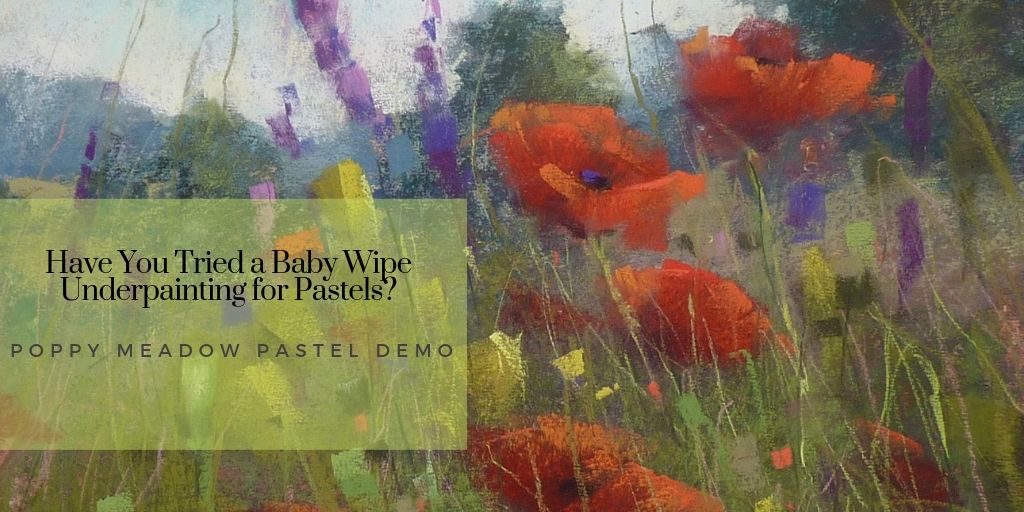 Painting My World New Video Demo Try A Baby Wipe Underpainting