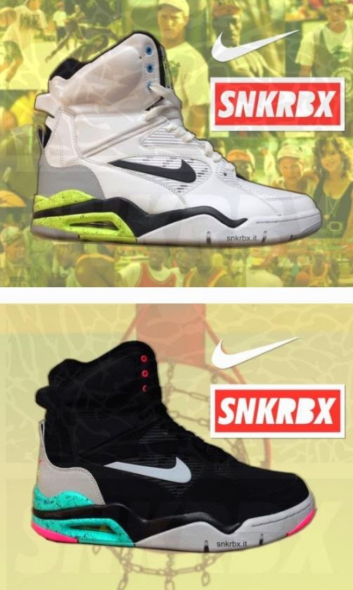 THE SNEAKER ADDICT: 2014 Nike Air Command Force Retro Sneaker (Images)