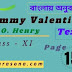 Jimmy Valentine | O. Henry | Page - 15 | Class 11 | summary | Analysis | বাংলায় অনুবাদ | 