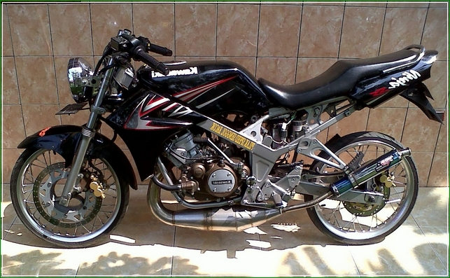 32+ Ide Top Modifikasi Ninja Rr Jari Jari Warna Merah