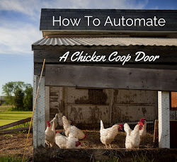 chicken coop door linear automate using actuators micro coops