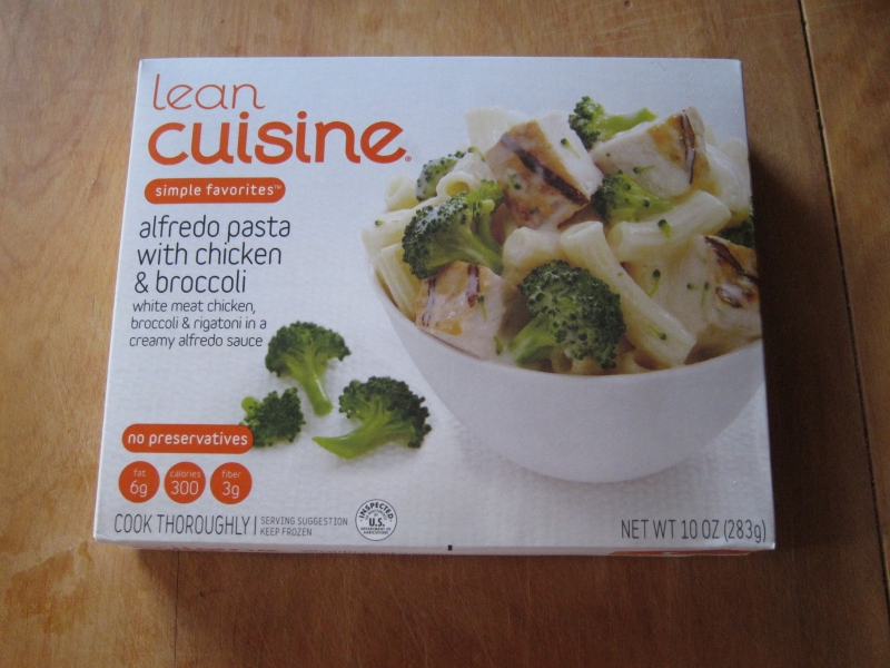 Frozen Friday Lean Cuisine Alfredo Pasta with Chicken and Broccoli